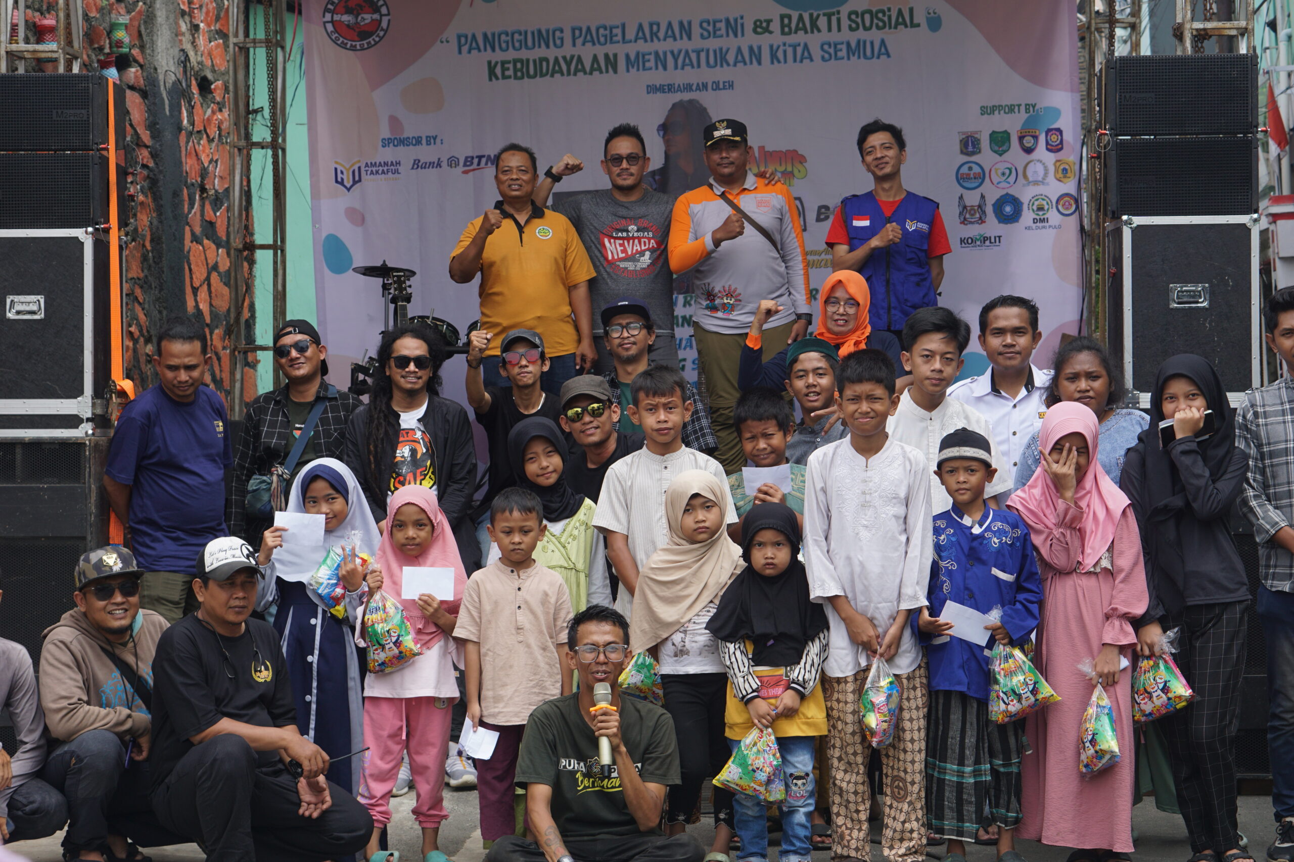 PANGGUNG PAGELARAN SENI & BAKTI SOSIAL “Kebudayaan Menyatukan Kita Semua”