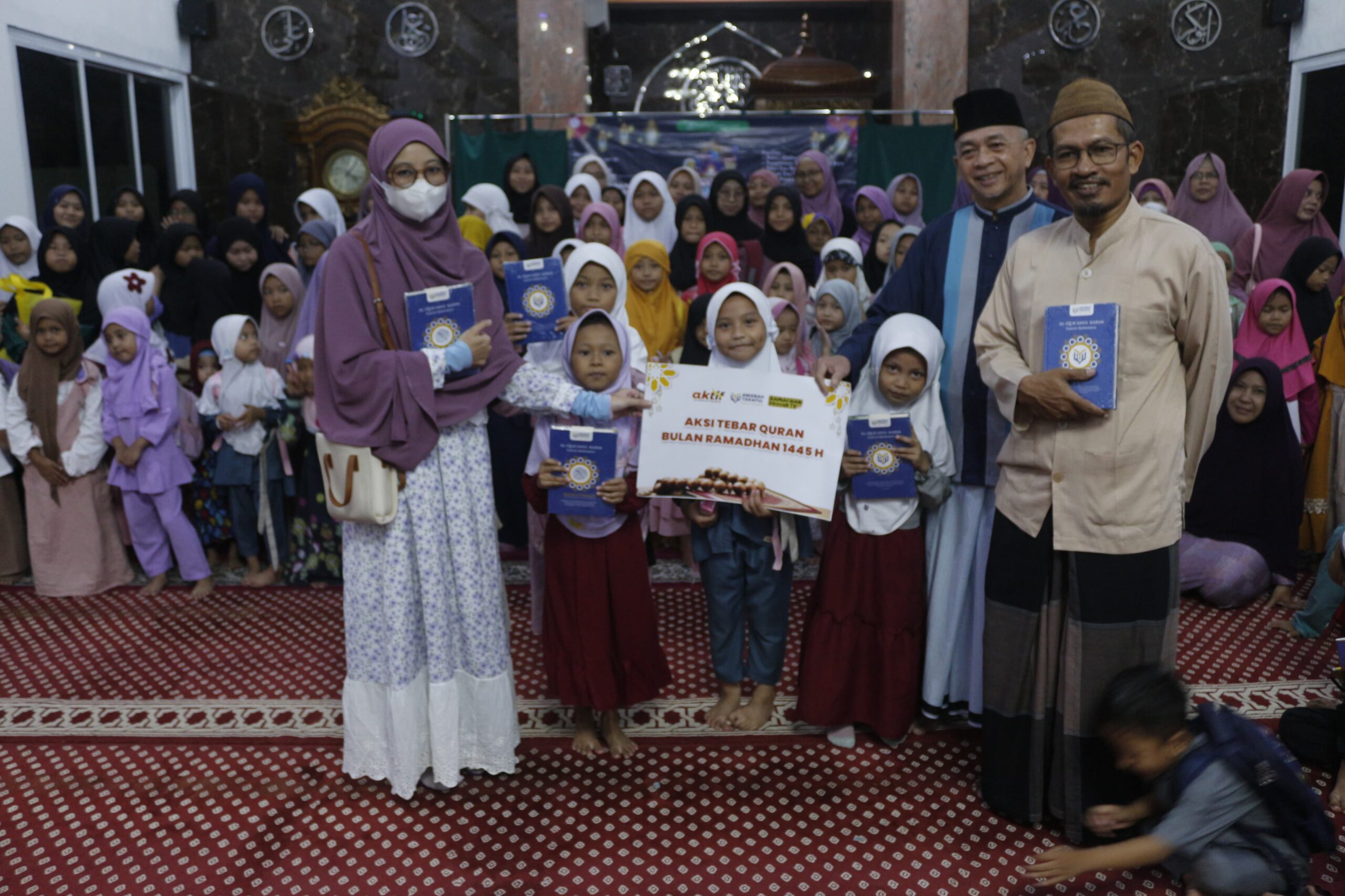 TEBAR 1 JUTA QURAN PELOSOK NEGERI: Amanah Takaful dan AKTIF Berikan Dukungan untuk Pendidikan Quran di Perdesaan